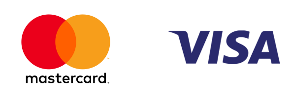 Логотипи Visa & MasterCard